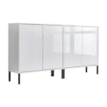 M&ouml;belix SIDEBOARD Mailand 2 B: 158 cm Wei&szlig;