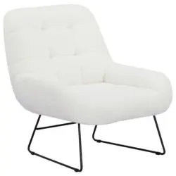 Sessel Dot Wei&szlig; B: 81 cm