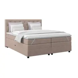 Boxspringbett ELIO Beige 160x200 cm H3/H4