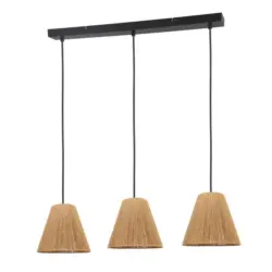 H&auml;ngeleuchte Zorica H: 120 cm 3-Flammig