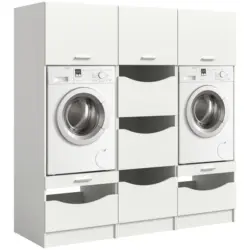 HAUSWIRTSCHAFTSRAUM Free Wei&szlig; B: 192cm