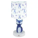 M&ouml;belix LED-TISCHLEUCHTE Foxy Blau Wei&szlig; D: 15 cm