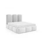 M&ouml;belix Polsterbett Bero Boucle wei&szlig;, LF: 140x200 cm