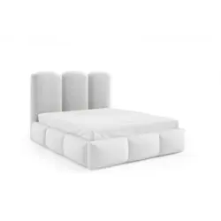 Polsterbett Bero Boucle wei&szlig;, LF: 140x200 cm