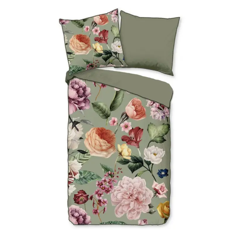 WENDEBETTW&Auml;SCHE Fiori Multicolor 155x220 cm
