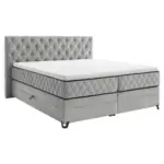 M&ouml;belix Boxspringbett mit Topper & Bettkasten 180x200 cm Carmen A