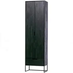MEHRZWECKSCHRANK Silas Schwarz B: 60 cm