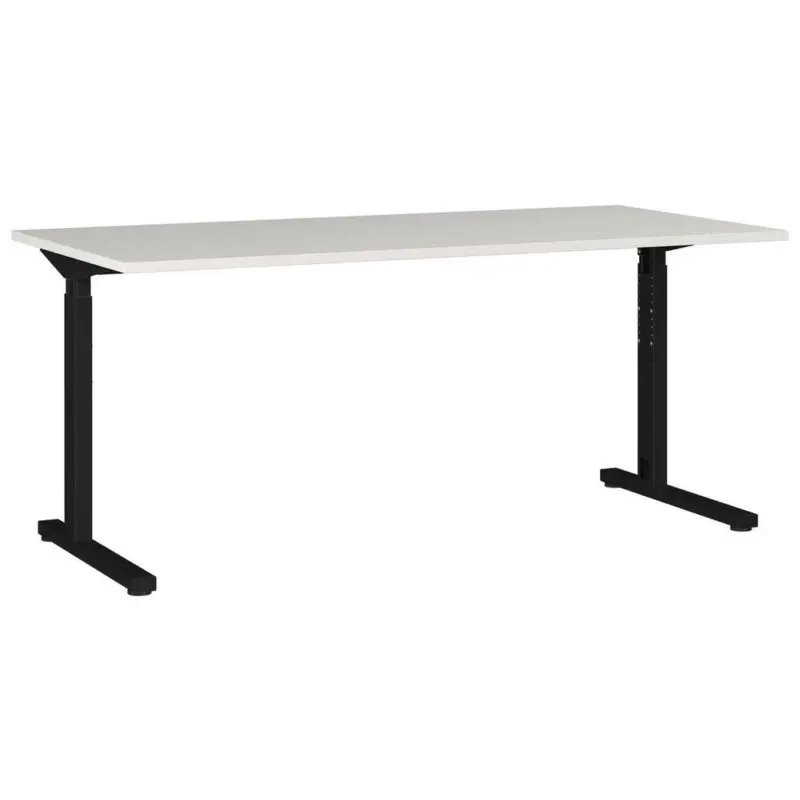 SCHREIBTISCH Profi Schwarz/Grau L: 180cm