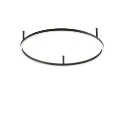 LED-DECKENLEUCHTE Oracle Slim Schwarz D: 70 cm
