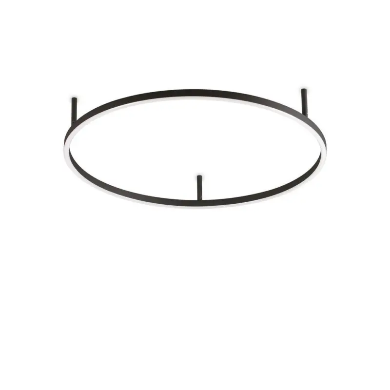 LED-DECKENLEUCHTE Oracle Slim Schwarz D: 70 cm