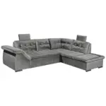 M&ouml;belix ECKSOFA Estrella Grau S: 283x217 cm