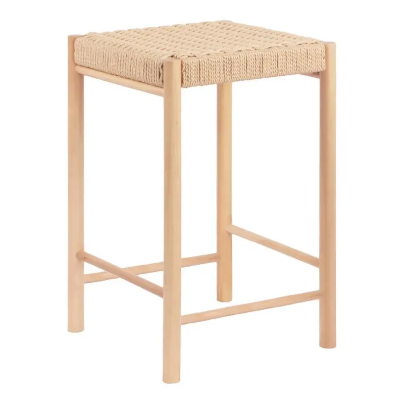 Barhocker Abano Natur, B/H/T: 42x66,5x42cm