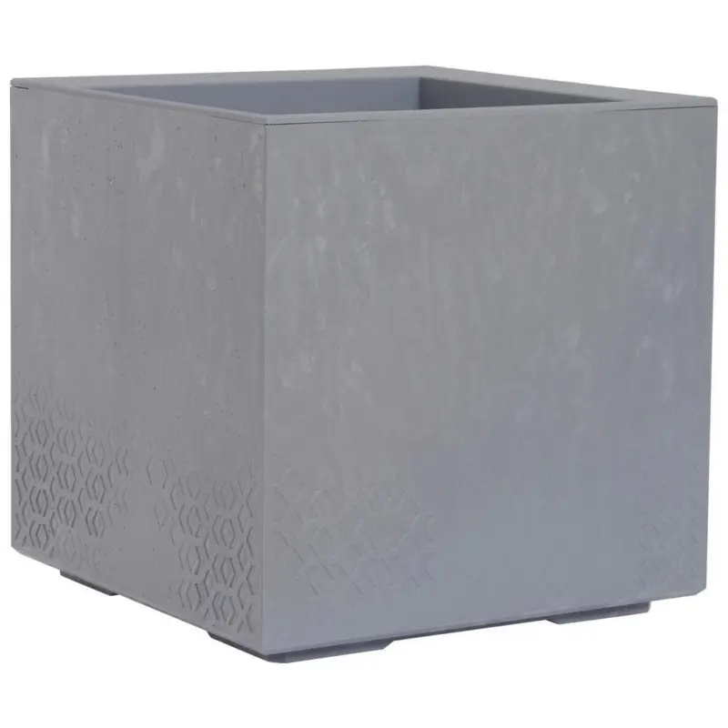 Blumenkasten Grau Betonoptik B: 40 cm