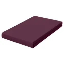 SPANNLEINTUCH FROTTEE LILA 160x200 cm