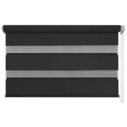 DOPPELROLLO Just Anthrazit B: 140 cm