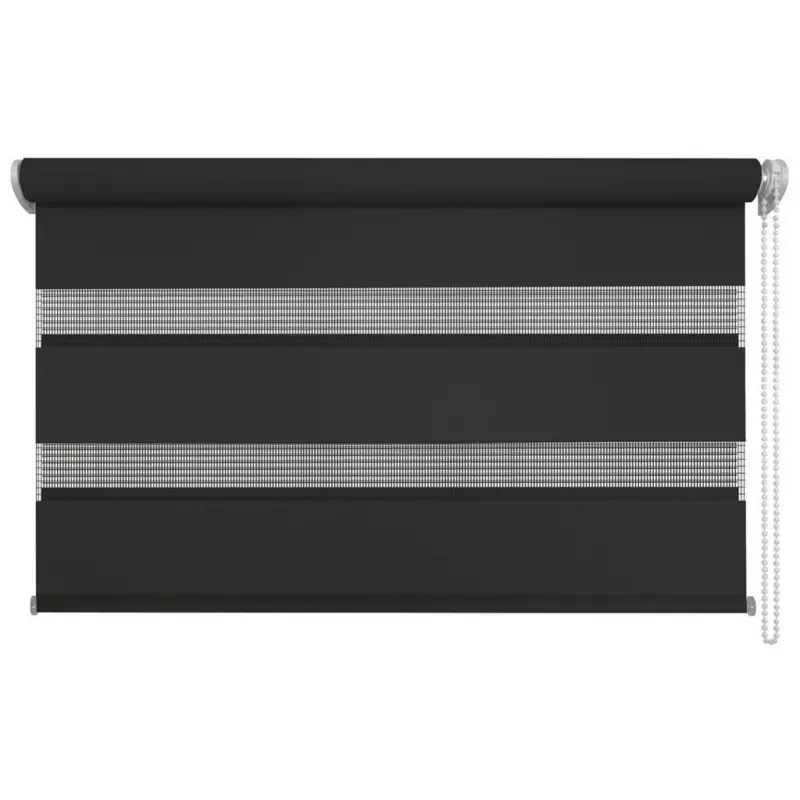 DOPPELROLLO Just Anthrazit B: 140 cm