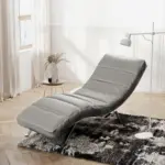M&ouml;belix Relaxliege Swing Silver Dunkelgrau B: 65 cm