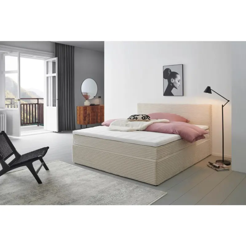 Boxbett mit Topper 180x200 Cordoba