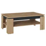 M&ouml;belix Couchtisch Corte Grau/Eiche Dekor B: 110 cm
