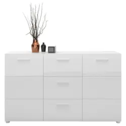 Kommode Merano Wei&szlig; B: 143,8 cm