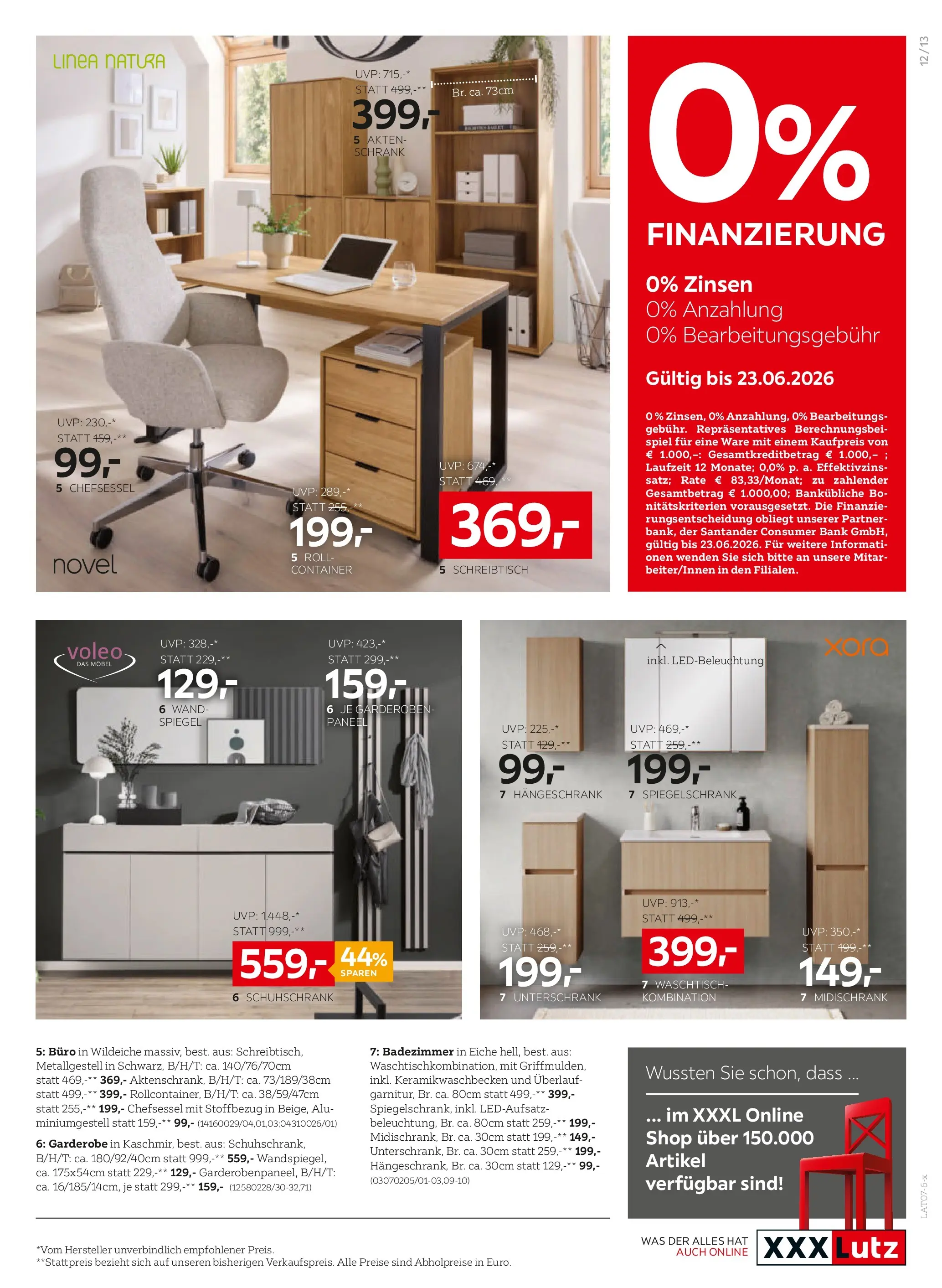 XXXLutz 2+1 gratis auf viele stühlen von 16.06.2026 - Aktuelle Angebote | Seite: 13 | Produkte: Spiel, Schrank, Spiegel
