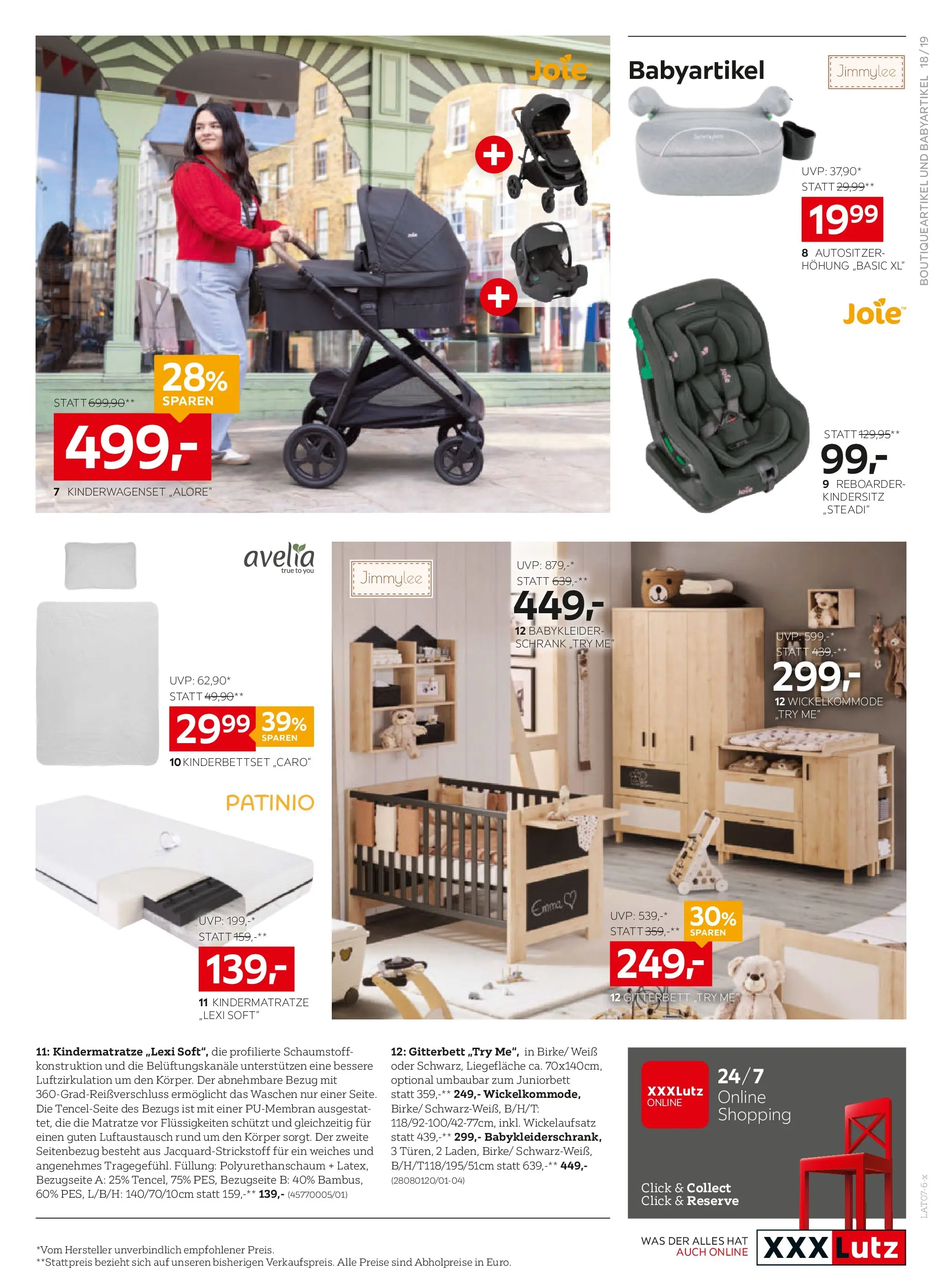 XXXLutz 2+1 gratis auf viele stühlen von 16.06.2026 - Aktuelle Angebote | Seite: 19 | Produkte: Matratze, Schrank
