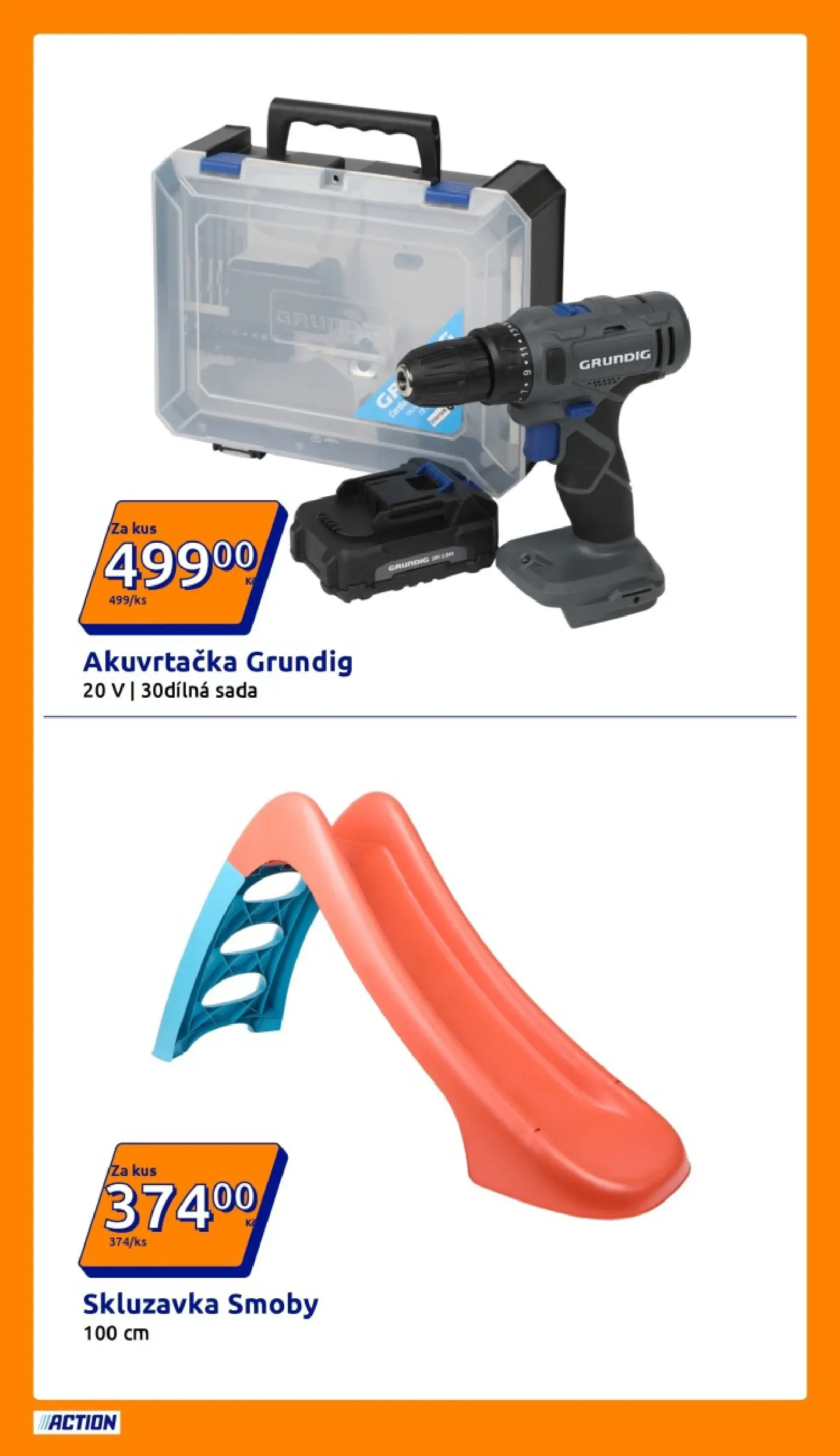 Action leták od 10.06.2026 - Akční leták online | Strana: 12 | Produkty: Skluzavka