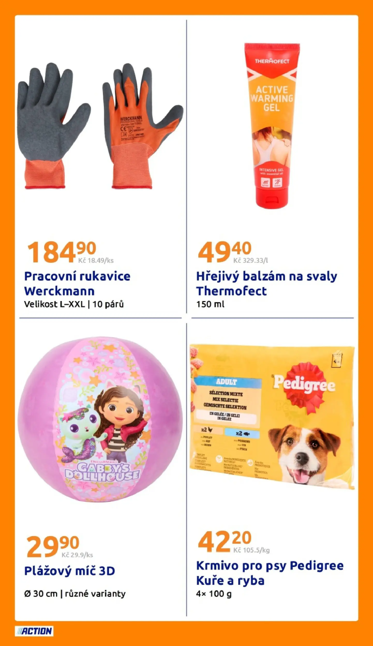 Action leták od 10.06.2026 - Akční leták online | Strana: 20 | Produkty: Rukavice, Ryba, Gabby's Dollhouse, Kuře