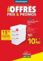 Metro Offres Prix & Promos Equipement - au 20.06.2026