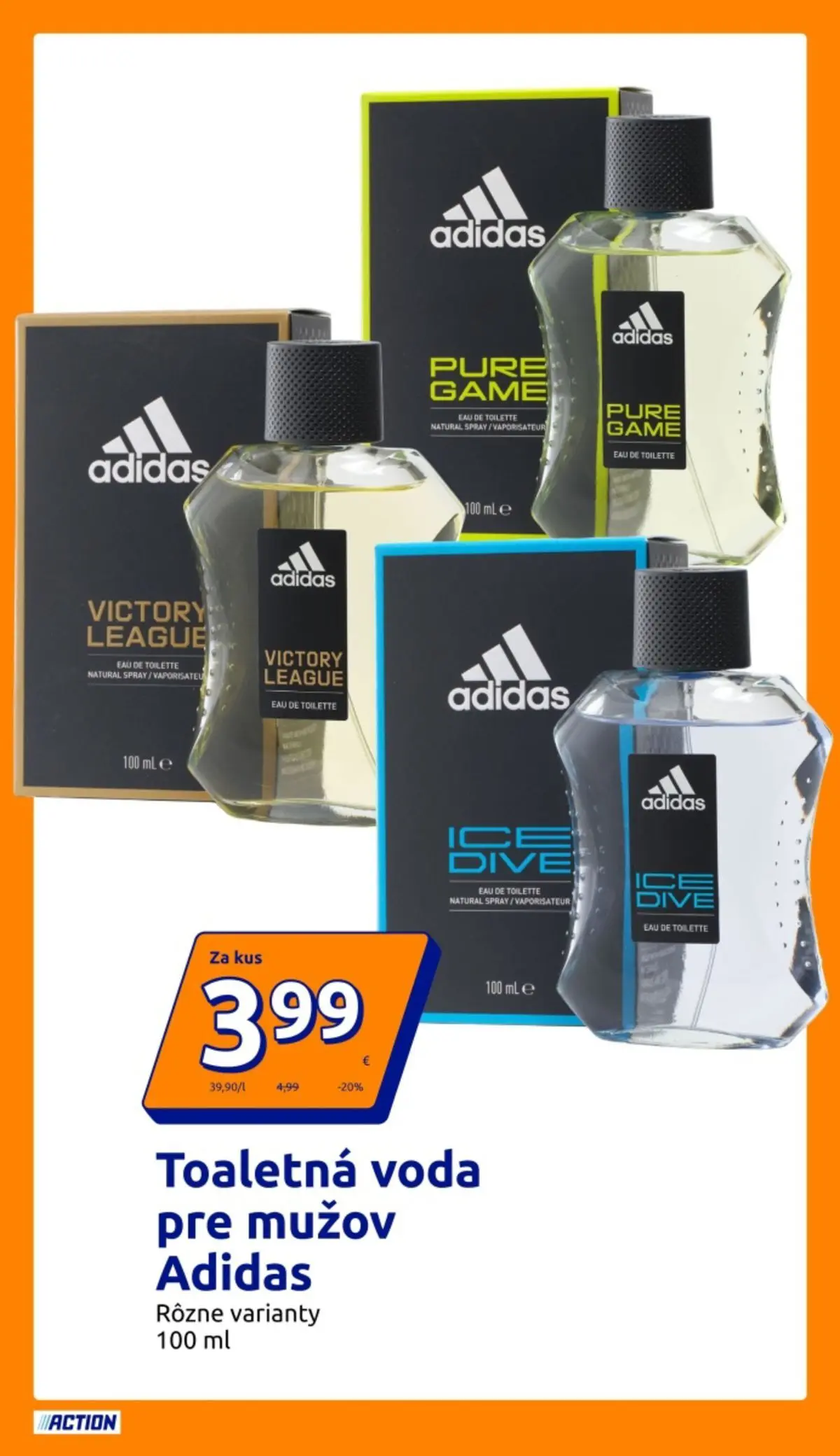 Action leták platný do 16.06.2026 od 10.06.2026 » aktuálna akcia | Strana: 9 | Produkty: Toaletná voda, Adidas, Voda