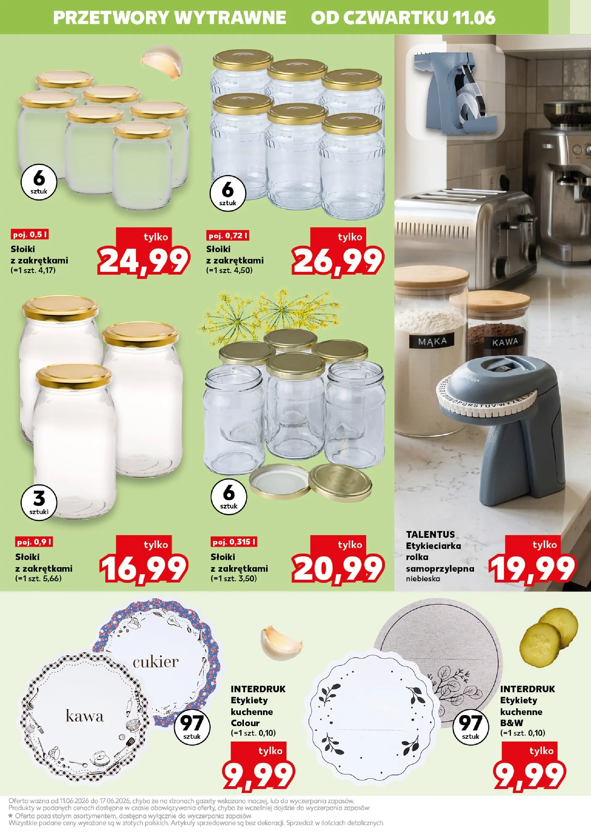 Kaufland gazetka - Gotowanie od 11.06.2026 - od jutra PDF | Strona: 11 | Produkty: Kawa, Cukier
