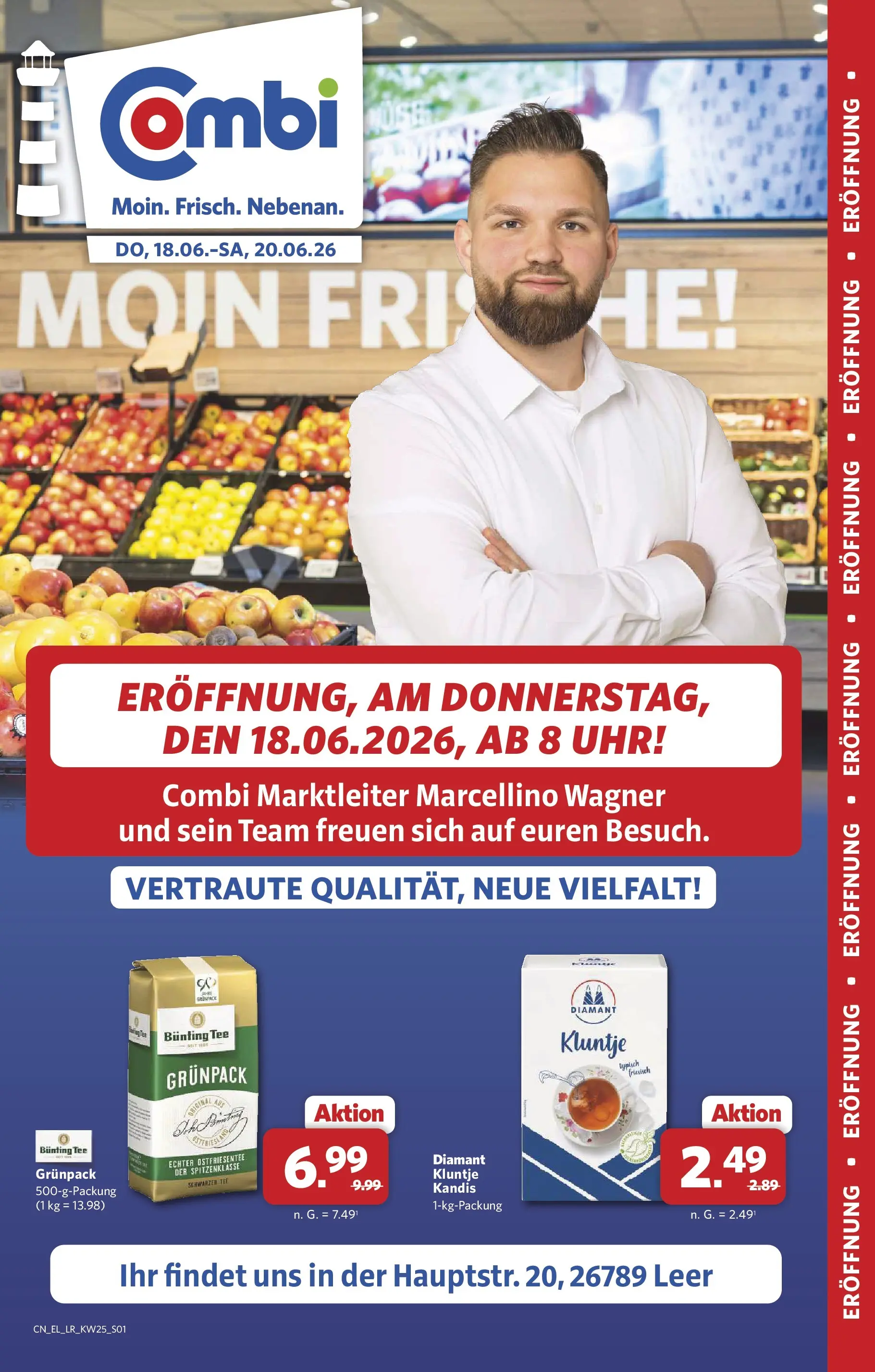 Combi Unsere Combi Wochenangebote (ab 18.06.2026) zum Blättern | Seite: 1 | Produkte: Tee, Uhr