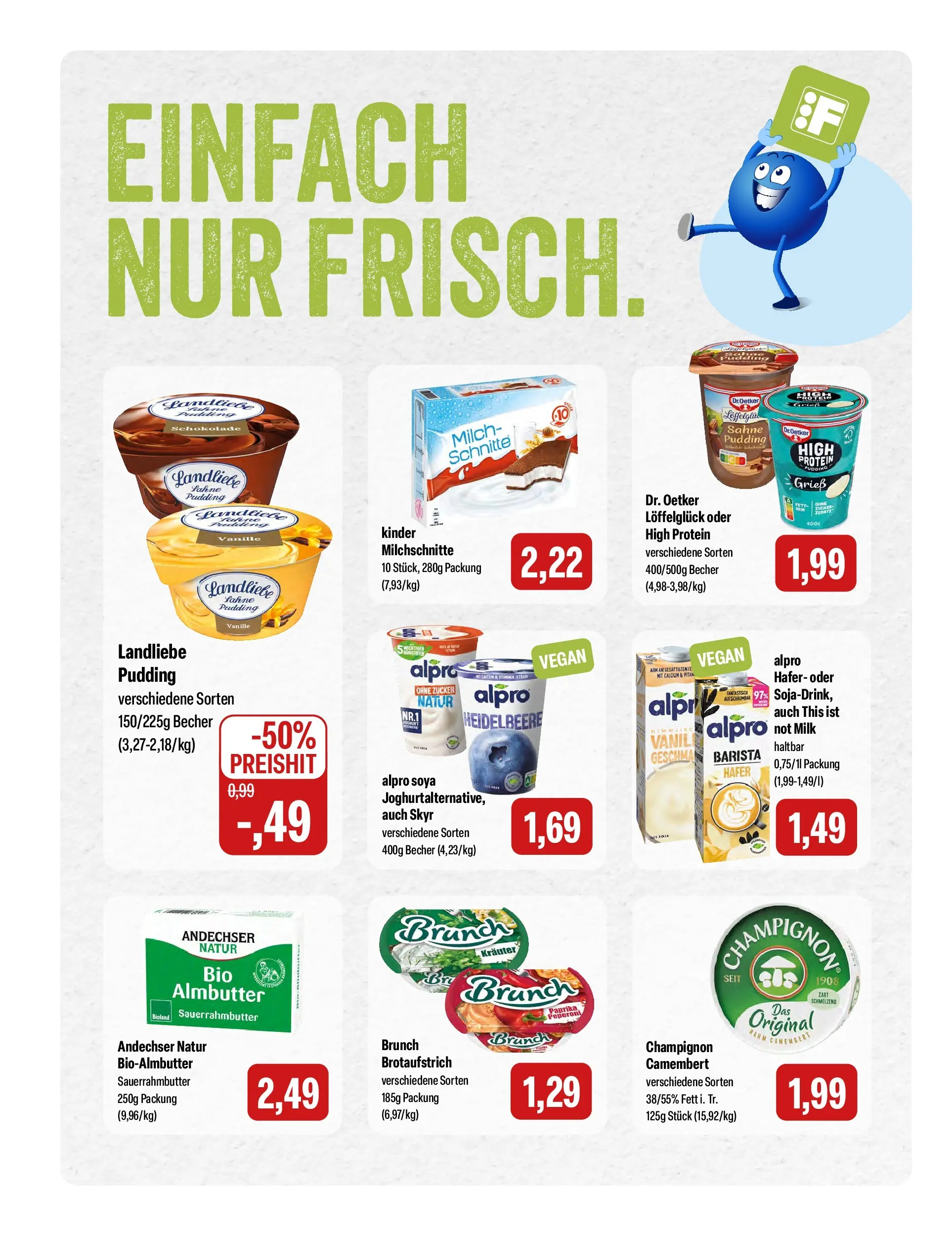 Feneberg Aktuelle Angebote (ab 11.06.2026) zum Blättern | Seite: 6 | Produkte: Milch, Schokolade, Skyr, Sahne