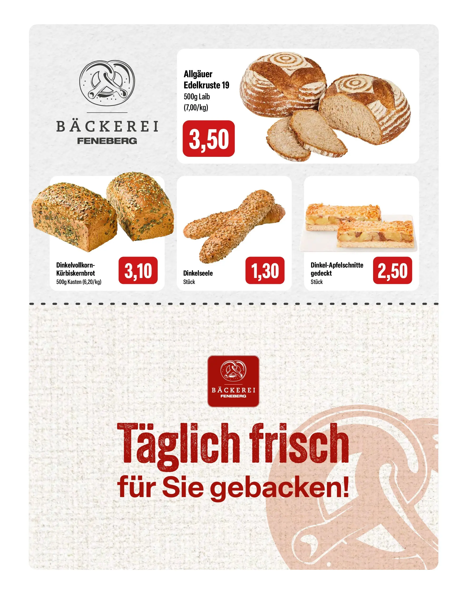 Feneberg Aktuelle Angebote (ab 18.06.2026) zum Blättern | Seite: 4 | Produkte: Bäckerei