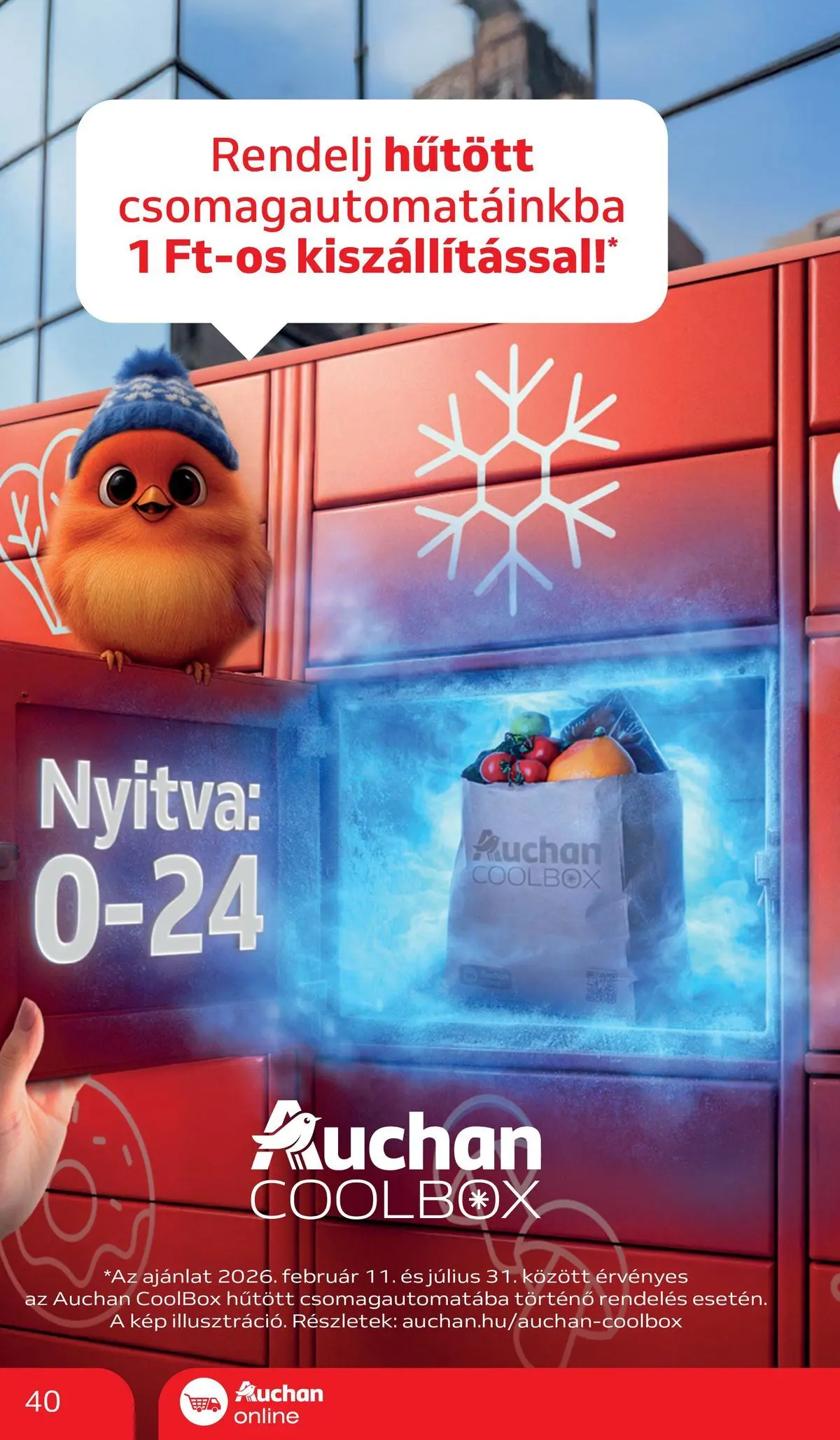 Auchan - Auchan újság érvényessége 2026.06.17-ig - 2026.06.10. -tól/töl > akció, lapozható szórólap 🛍️ | Oldal: 40