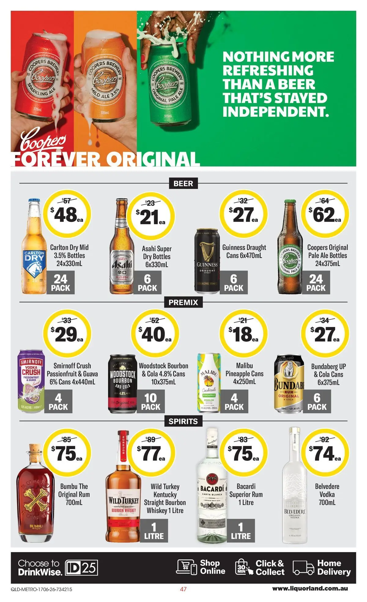 ﻿Coles catalogue valid from 17/06/2026 > Online Australia | Page: 47