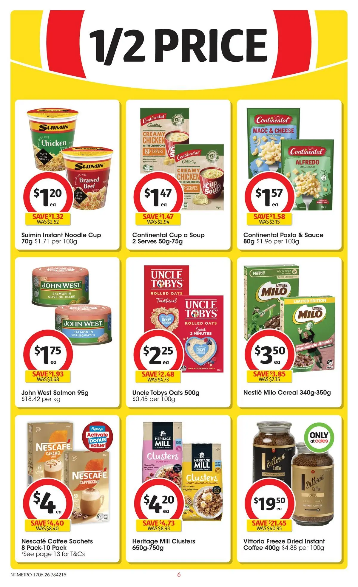﻿Coles catalogue valid from 17/06/2026 > Online Australia | Page: 6