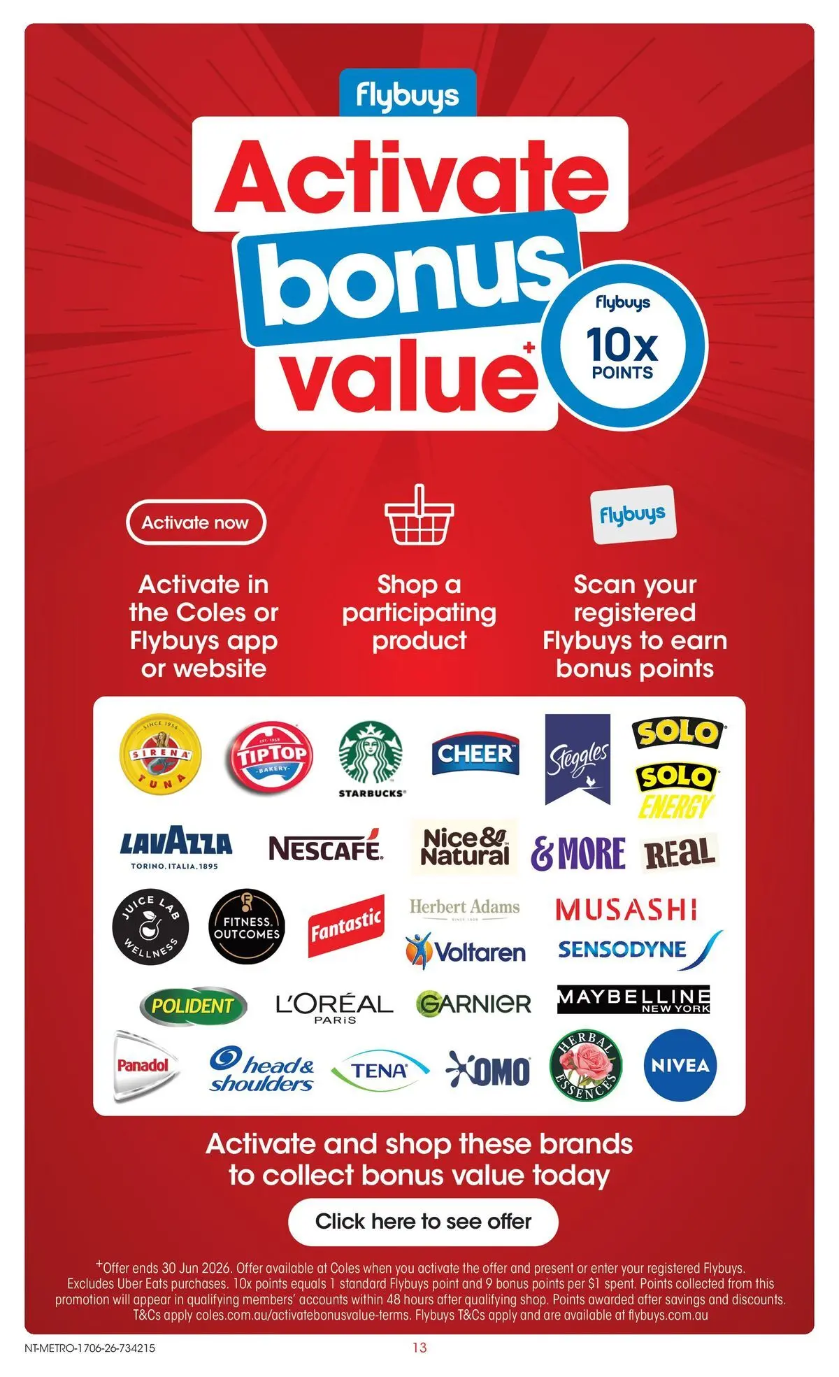﻿Coles catalogue valid from 17/06/2026 > Online Australia | Page: 13