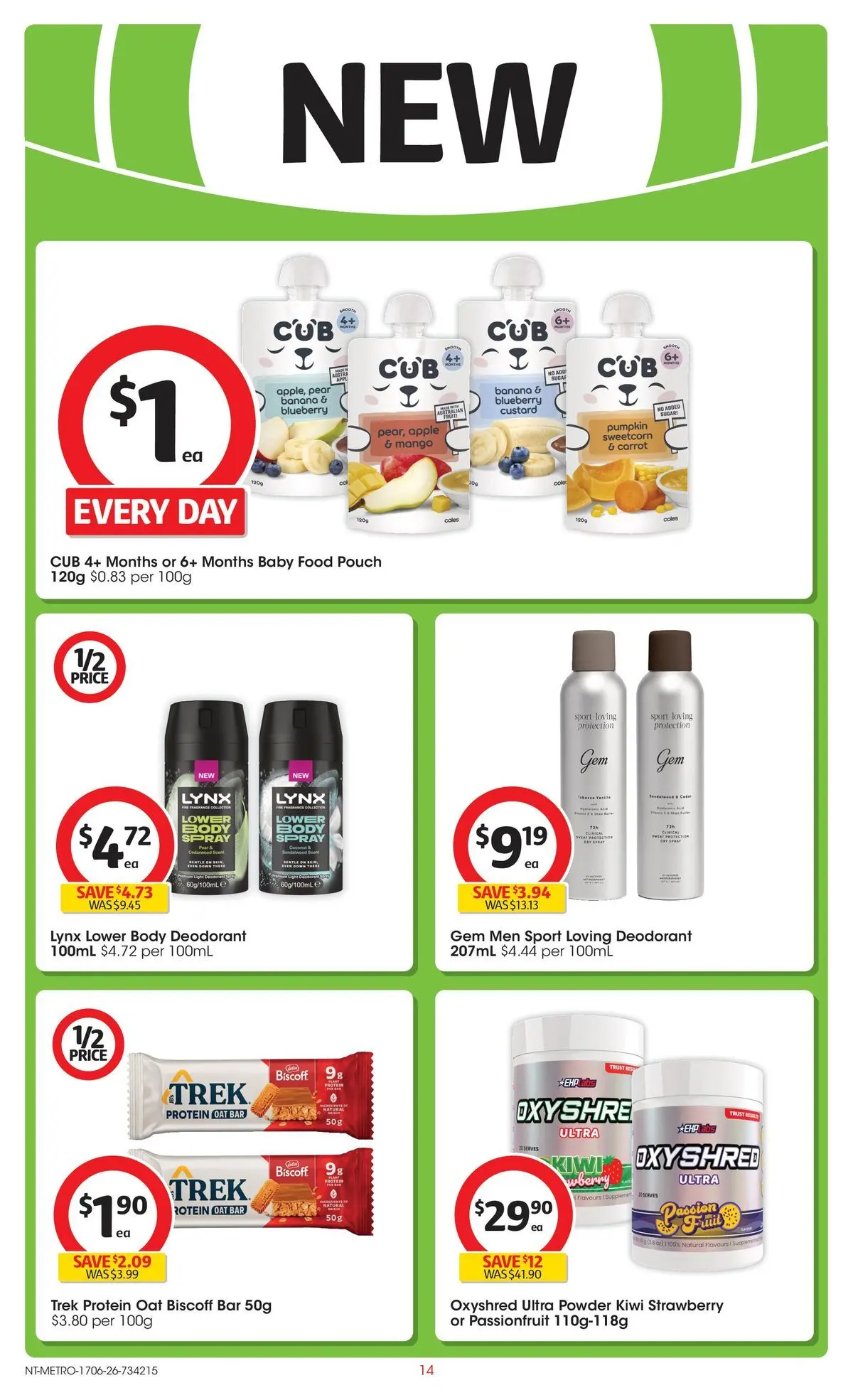 ﻿Coles catalogue valid from 17/06/2026 > Online Australia | Page: 14