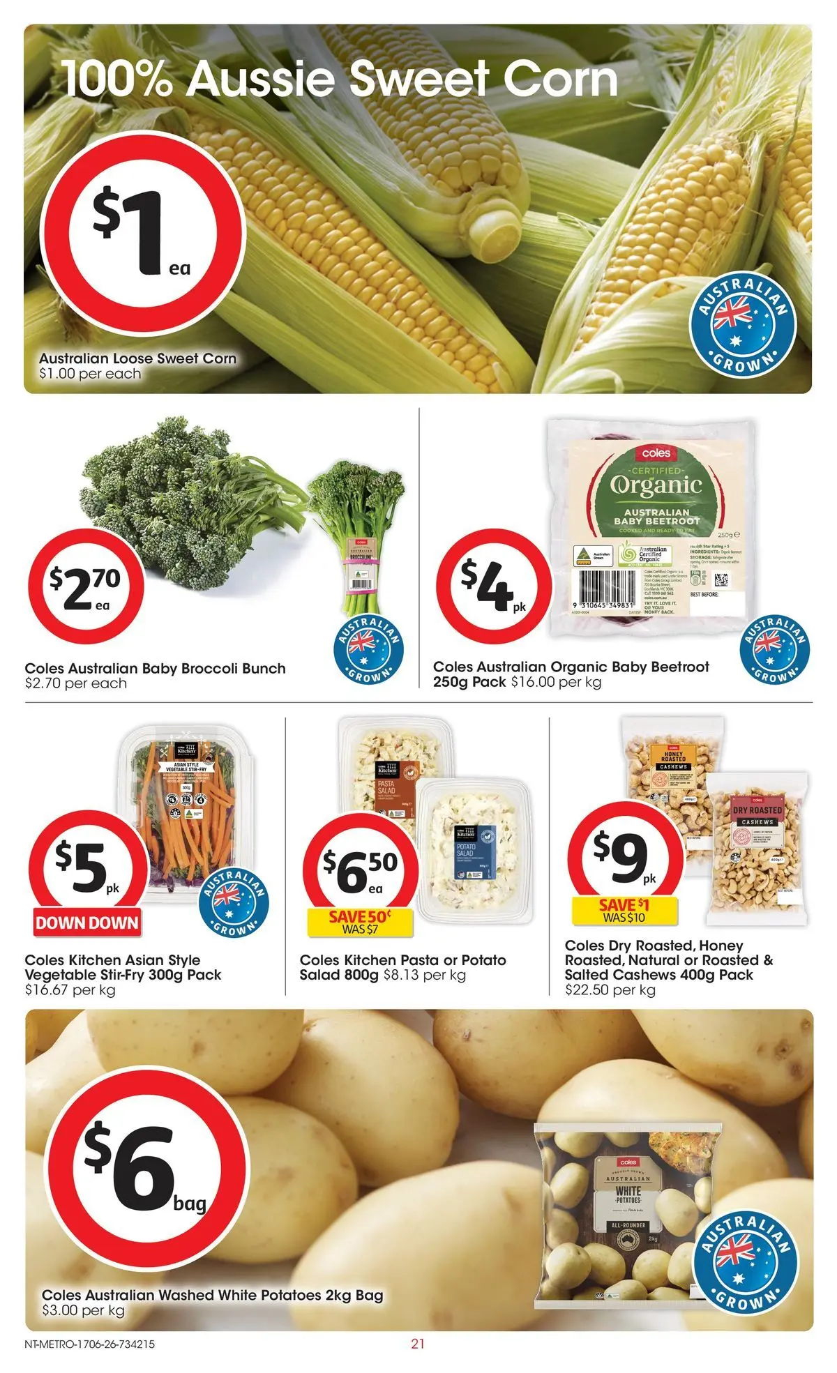 ﻿Coles catalogue valid from 17/06/2026 > Online Australia | Page: 21