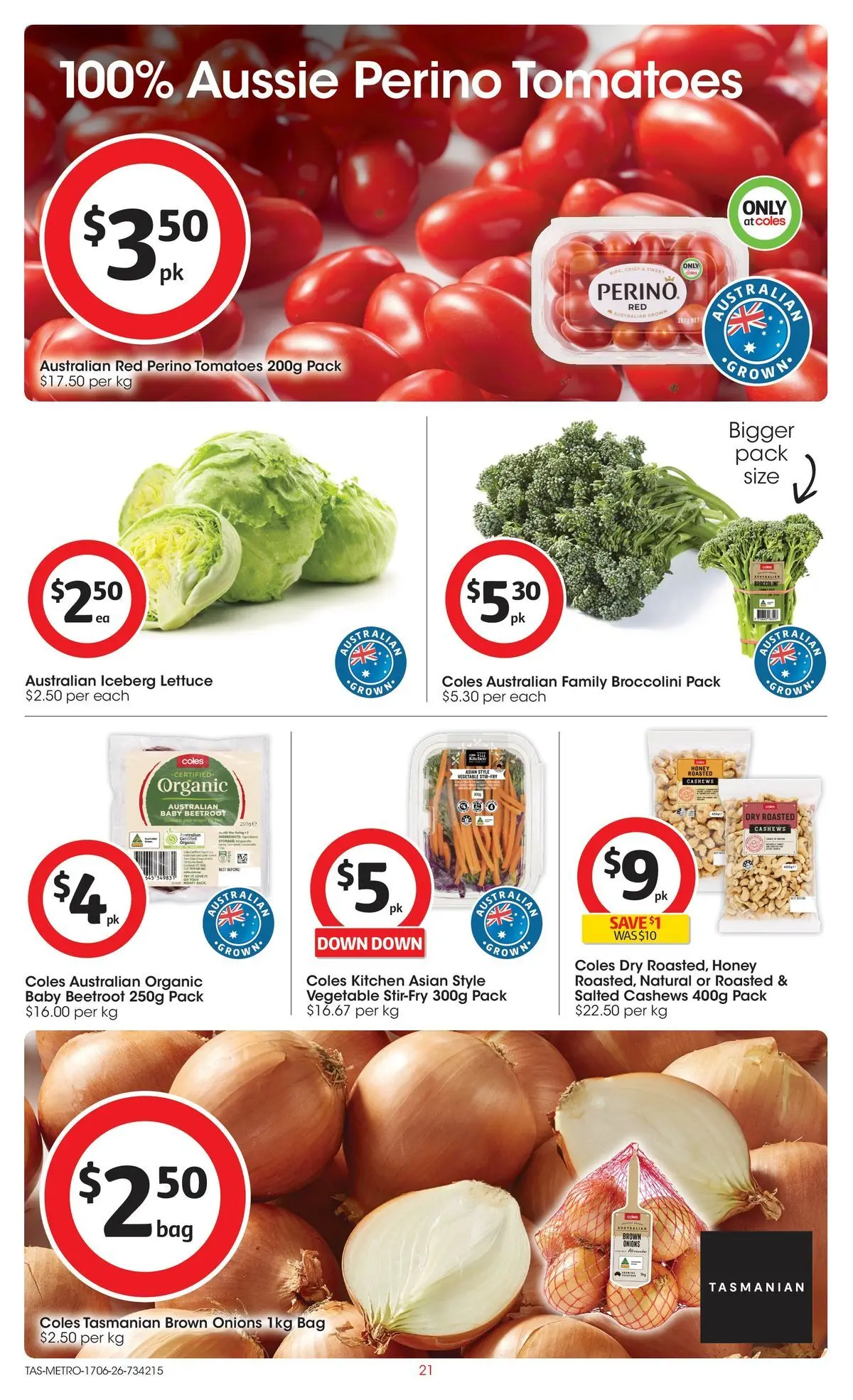 ﻿Coles catalogue valid from 17/06/2026 > Online Australia | Page: 21
