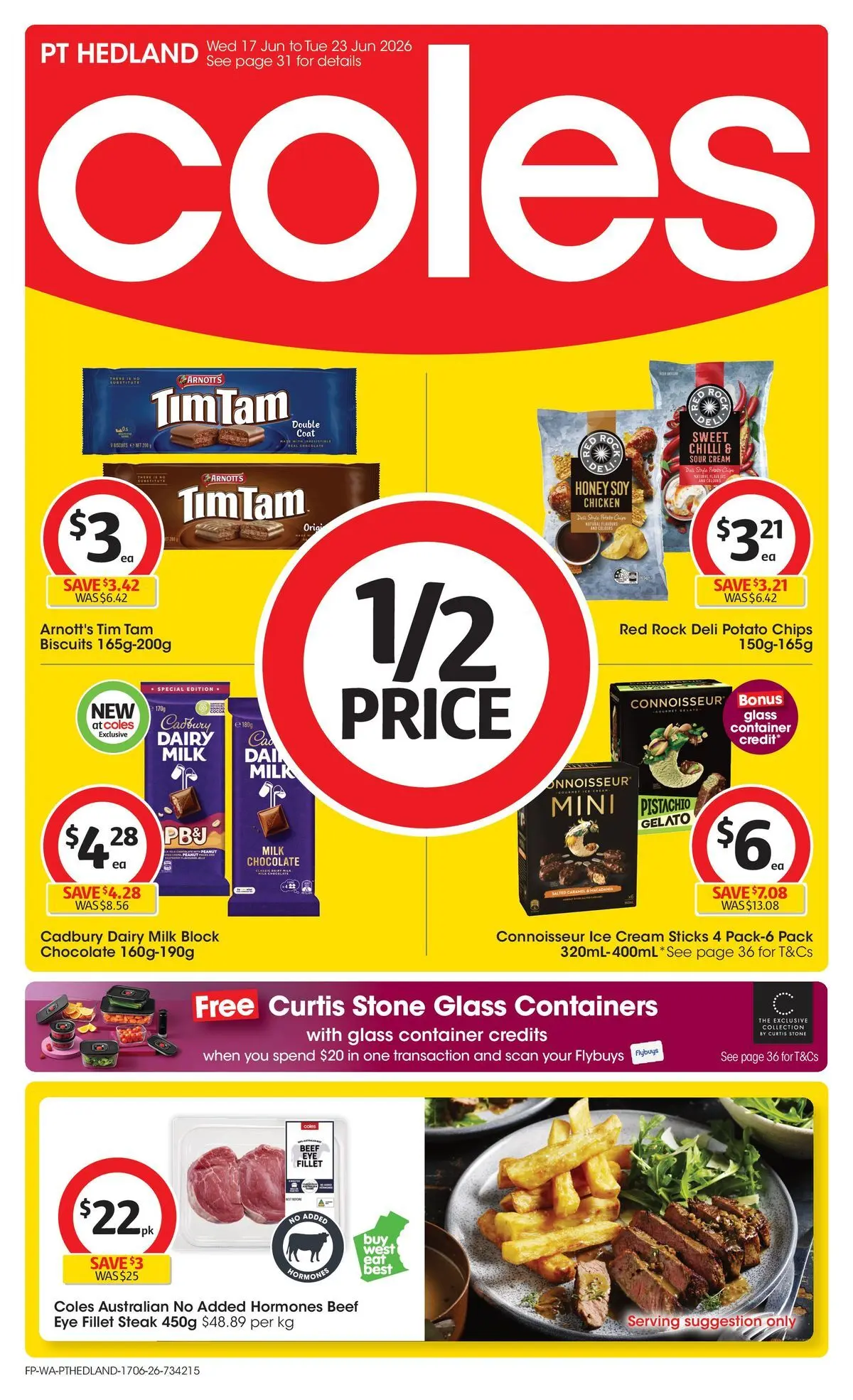 ﻿Coles catalogue valid from 17/06/2026 > Online Australia | Page: 1