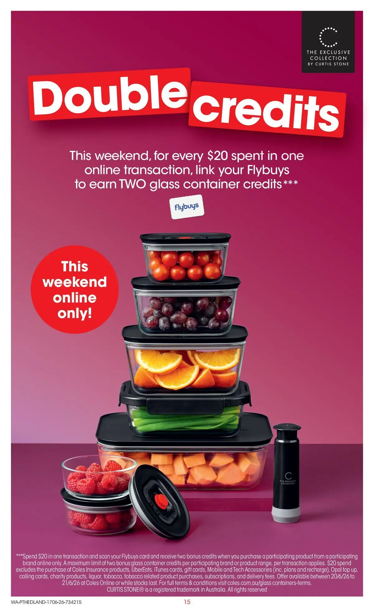 ﻿Coles catalogue valid from 17/06/2026 > Online Australia | Page: 15