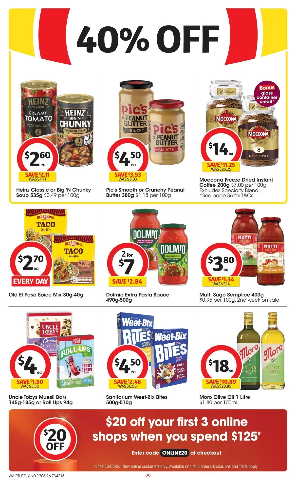 ﻿Coles catalogue valid from 17/06/2026 > Online Australia | Page: 29