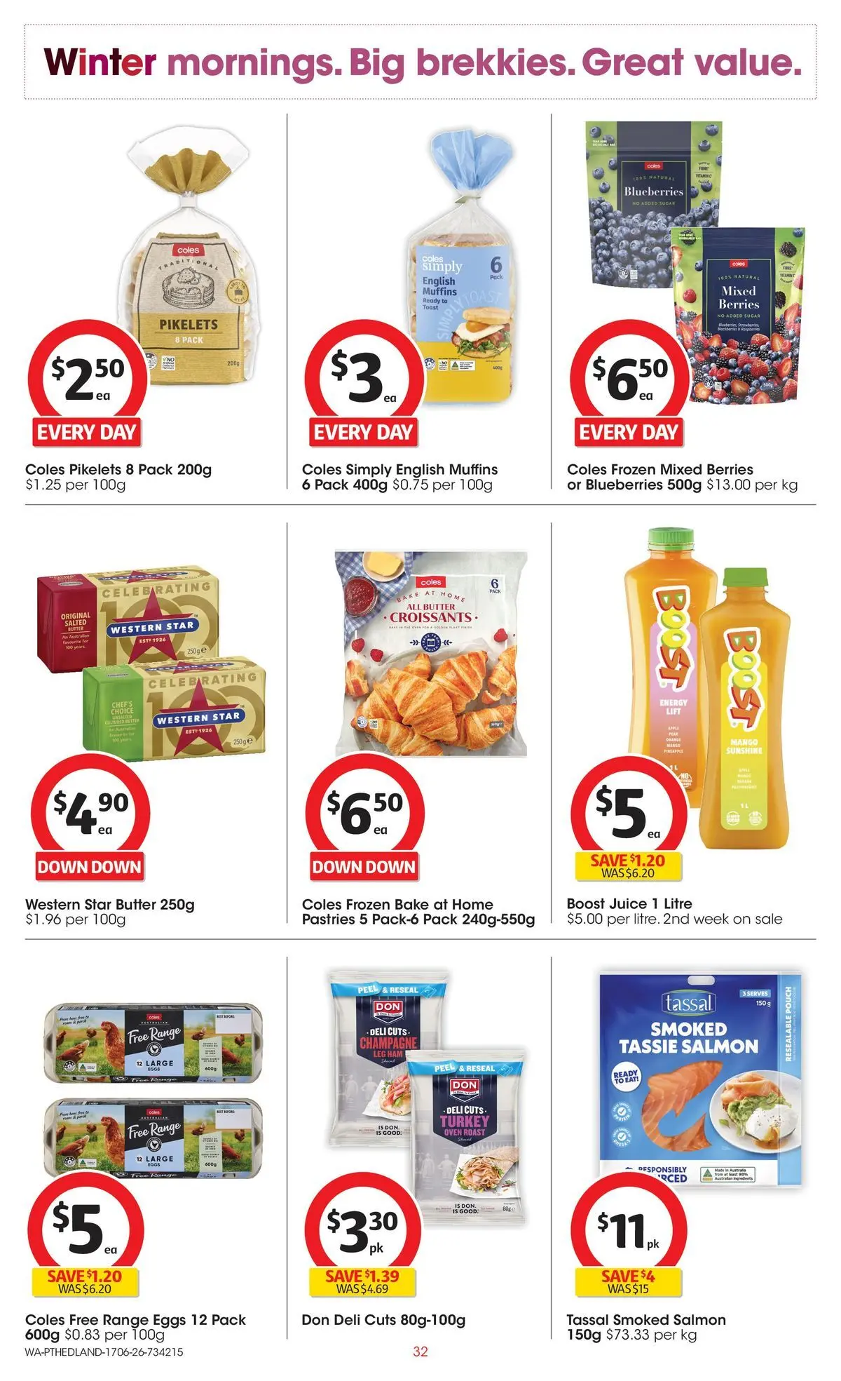 ﻿Coles catalogue valid from 17/06/2026 > Online Australia | Page: 32