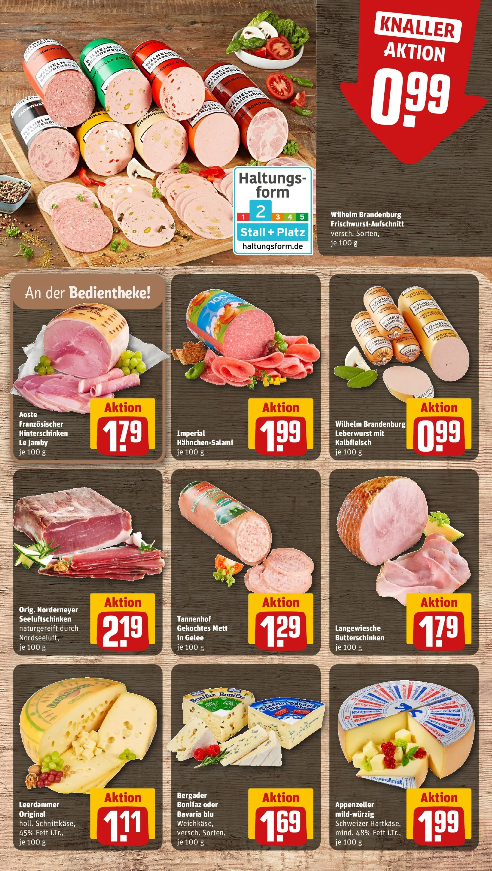 REWE Prospekt ab 14.06.2026 zum Blättern » Angebote | Seite: 14 | Produkte: Leerdammer, Salami