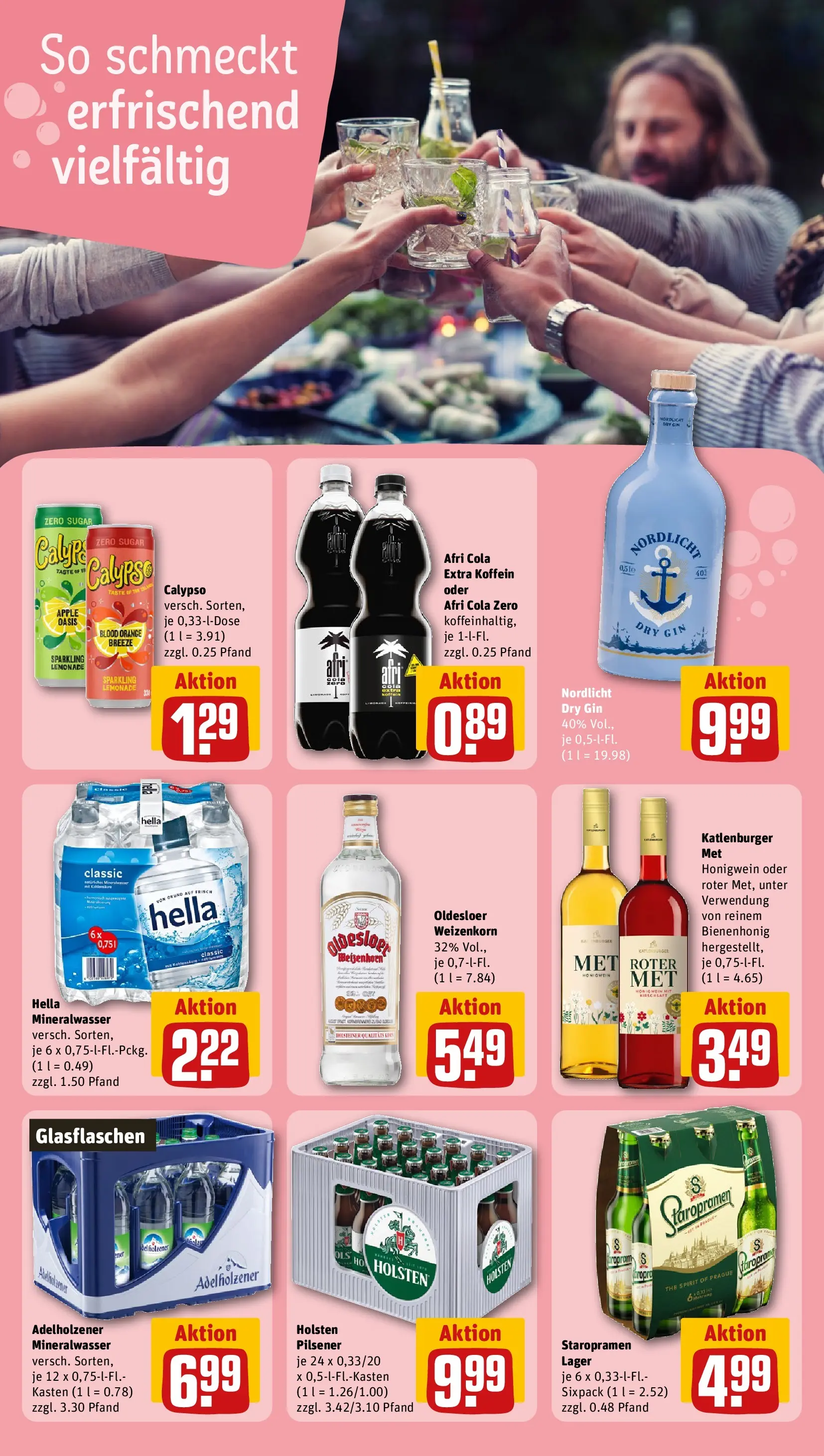 REWE Prospekt ab 14.06.2026 zum Blättern » Angebote | Seite: 21 | Produkte: Cola, Apple, Hella, Gin