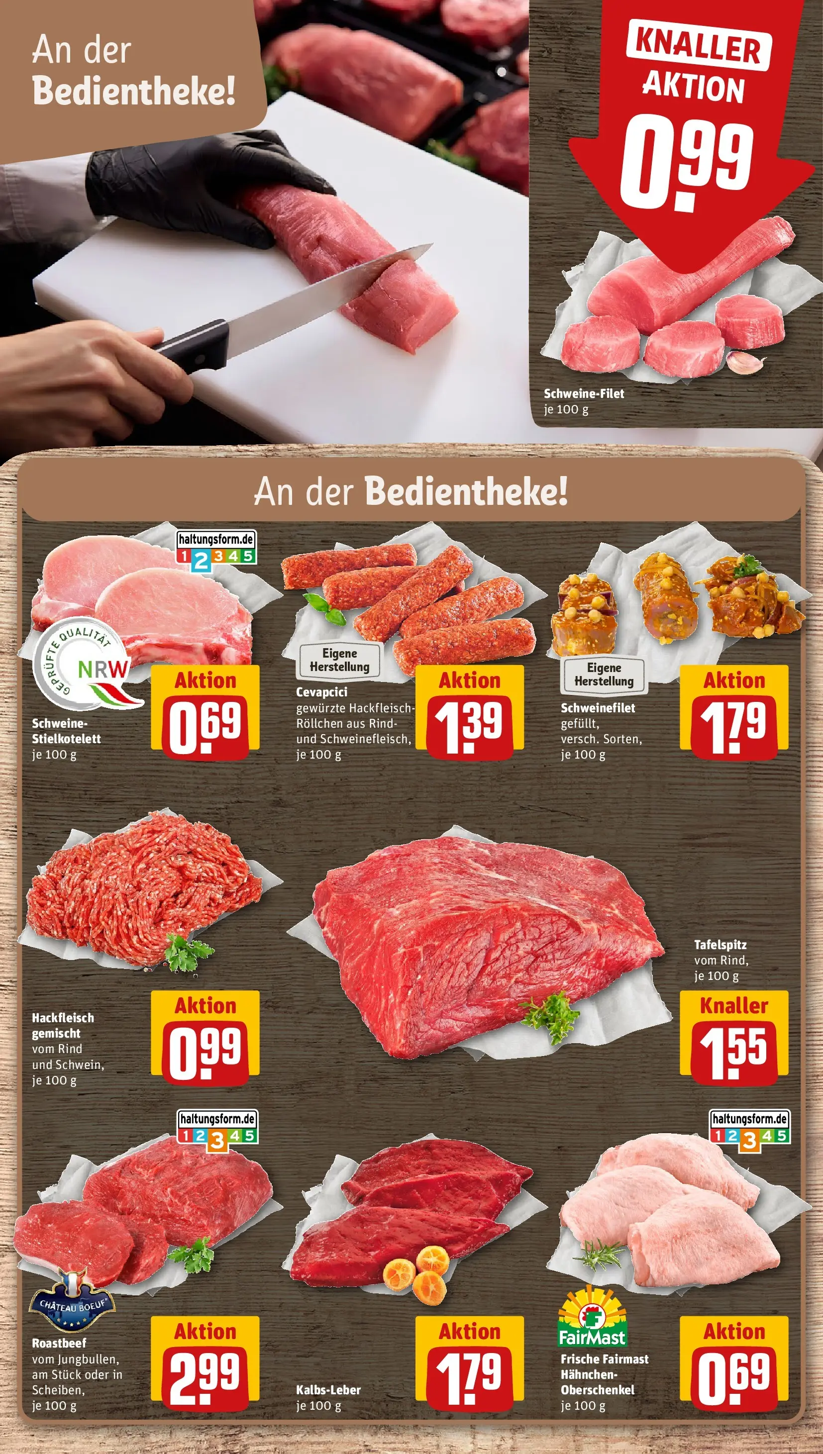 REWE Prospekt ab 14.06.2026 zum Blättern » Angebote | Seite: 12 | Produkte: Top, Tafelspitz, Schweinefleisch, Hackfleisch