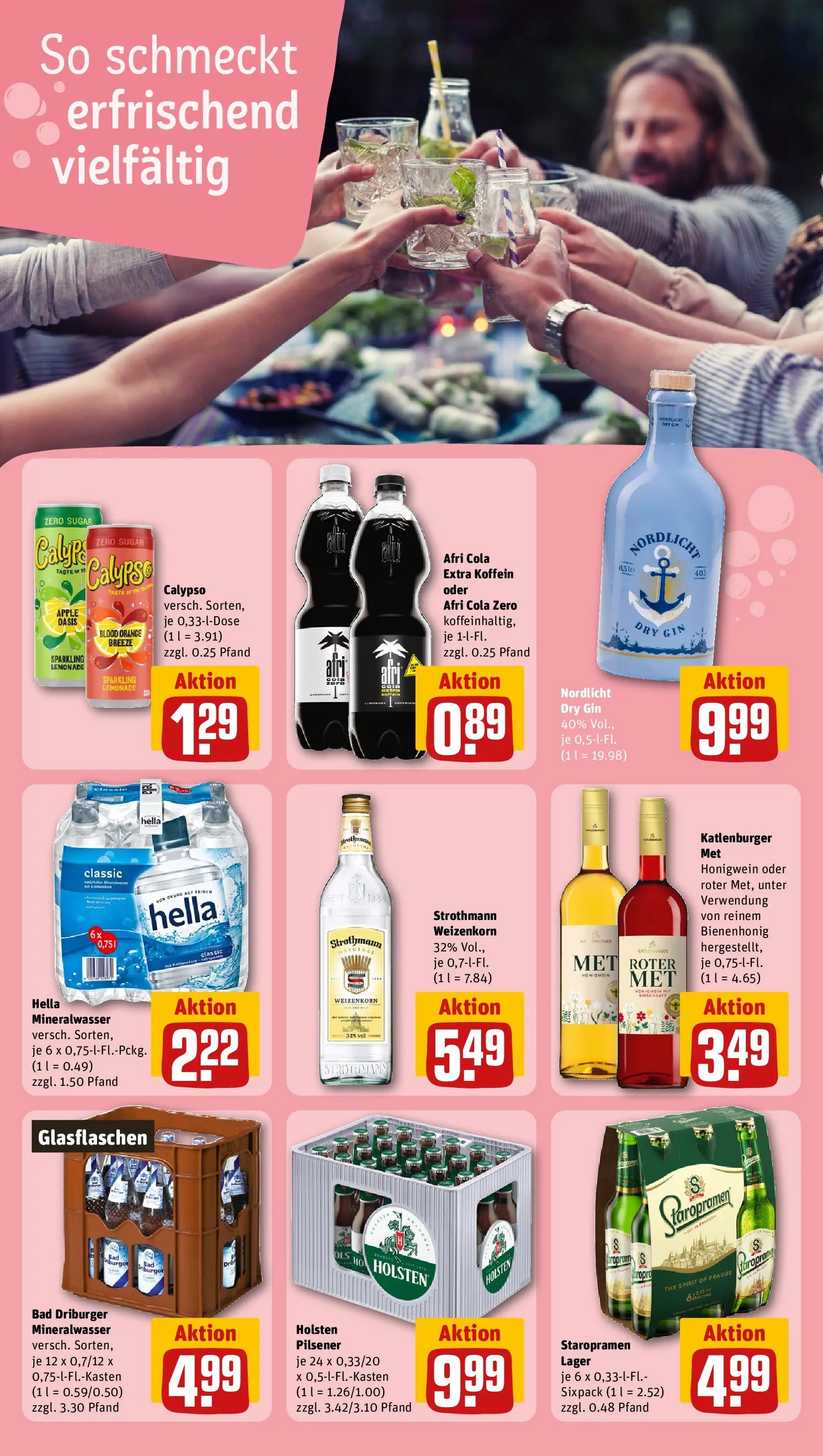 REWE Prospekt ab 14.06.2026 zum Blättern » Angebote | Seite: 21 | Produkte: Bad, Burger, Holsten, Hella