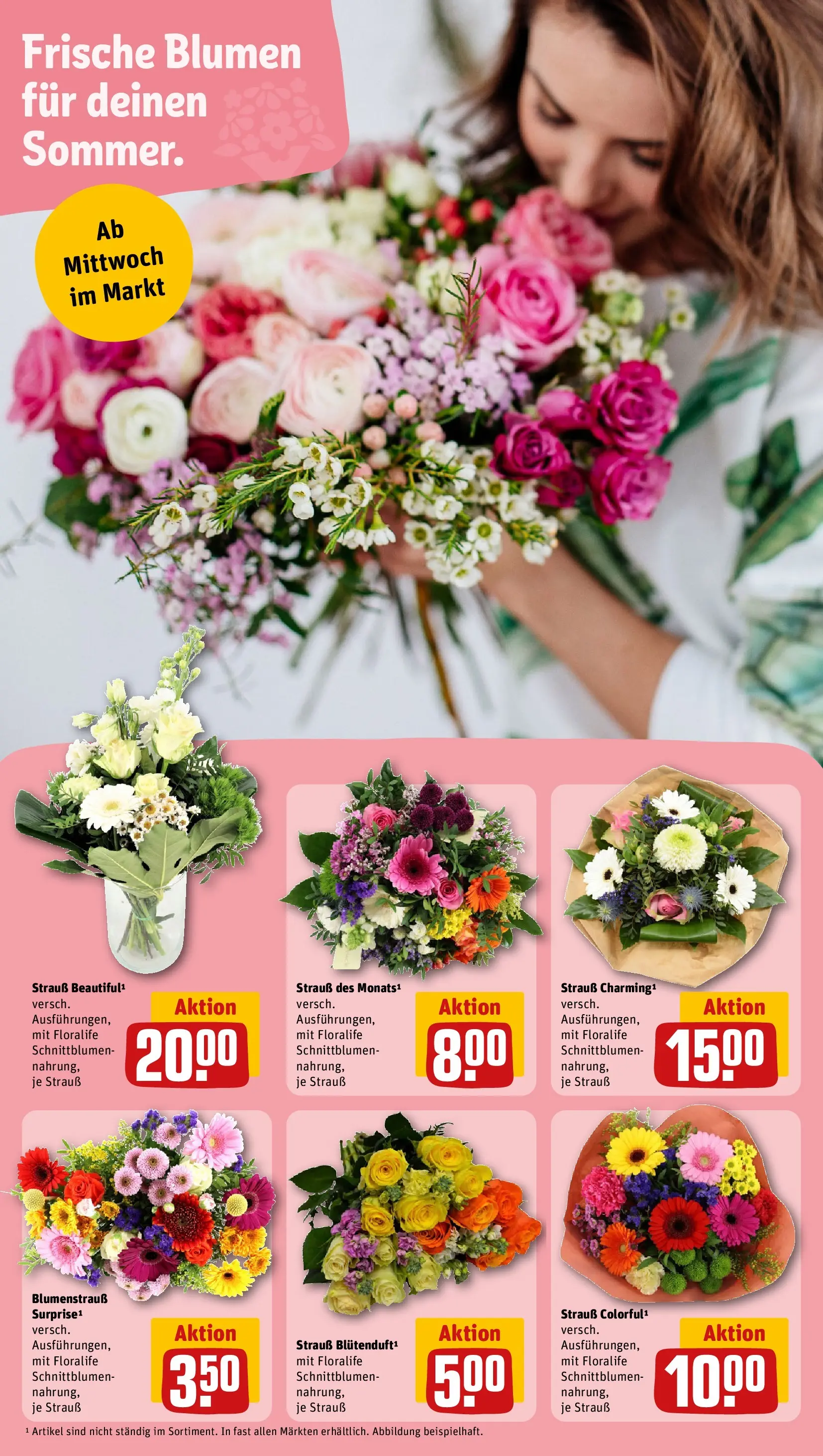 REWE Prospekt ab 14.06.2026 zum Blättern » Angebote | Seite: 22 | Produkte: Blumen